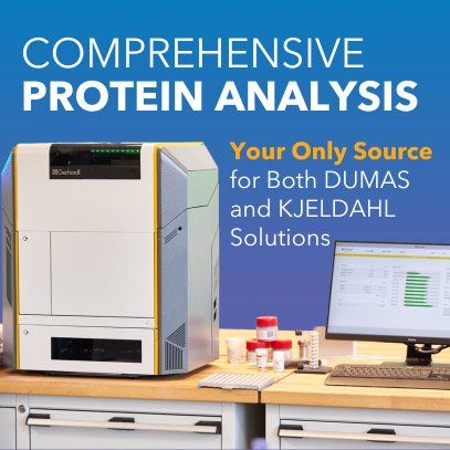 protein analysis dumas kjeldahl